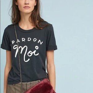 Sol Angeles x Anthropologie Pardon Moi Graphic Tee